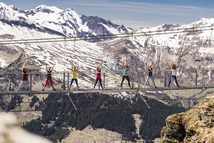 Yoga Workshop in den Bergen © Gasteinertal Tourismus