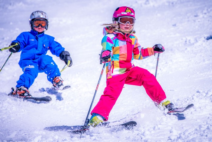 Kinder beim Skifahren © Gasteinertal Tourismus