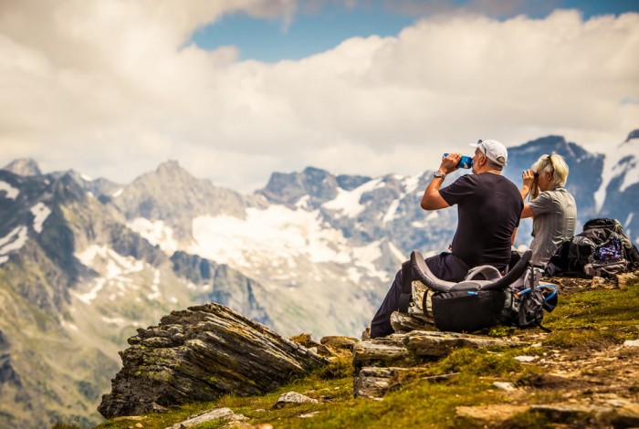 Rast während der Wanderung in Dorfgastein © Gasteinertal Tourismus